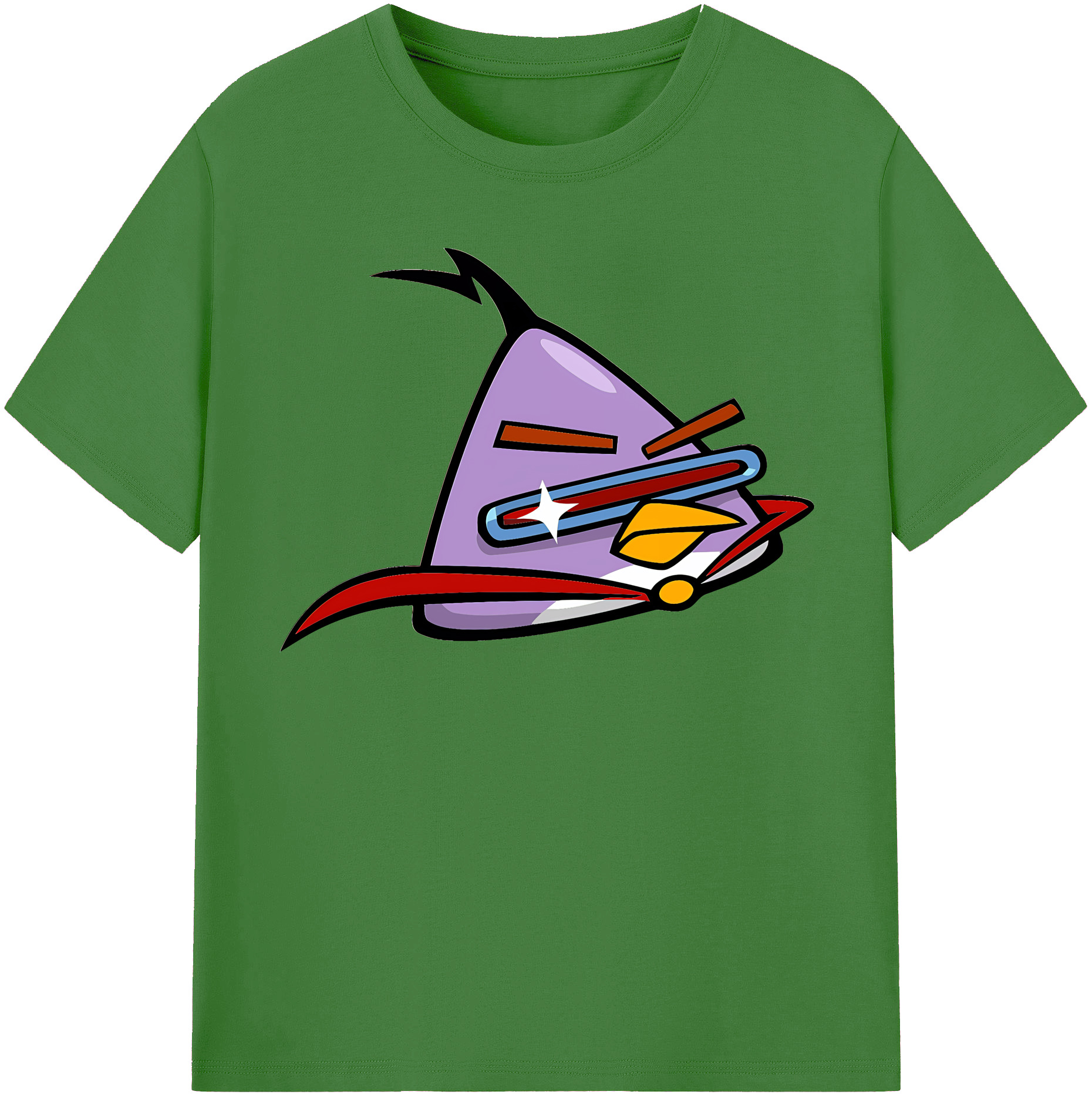 （画像用） Angry Birds アングリーバード レディースカジュアルプリントTシャツ（綿100％）